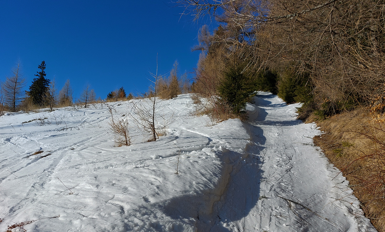 Hore strmším ako v ľadovom bobovom koryte, povedľa zamrznuté, rozjazdené. Hore_strmším_ako_v_ľadovom_bobovom_koryte,_povedľa_zamrznuté,_rozjazdené.